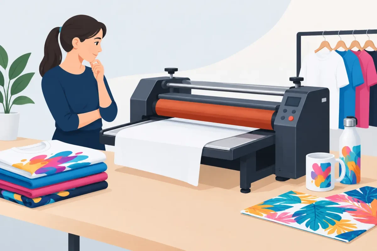 Cómo elegir una calandra para sublimación textil